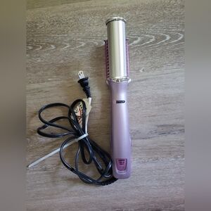 InStyler Rotating Hot Iron Hair Straightener IS1001 1.25 Barrel Purple Lavender